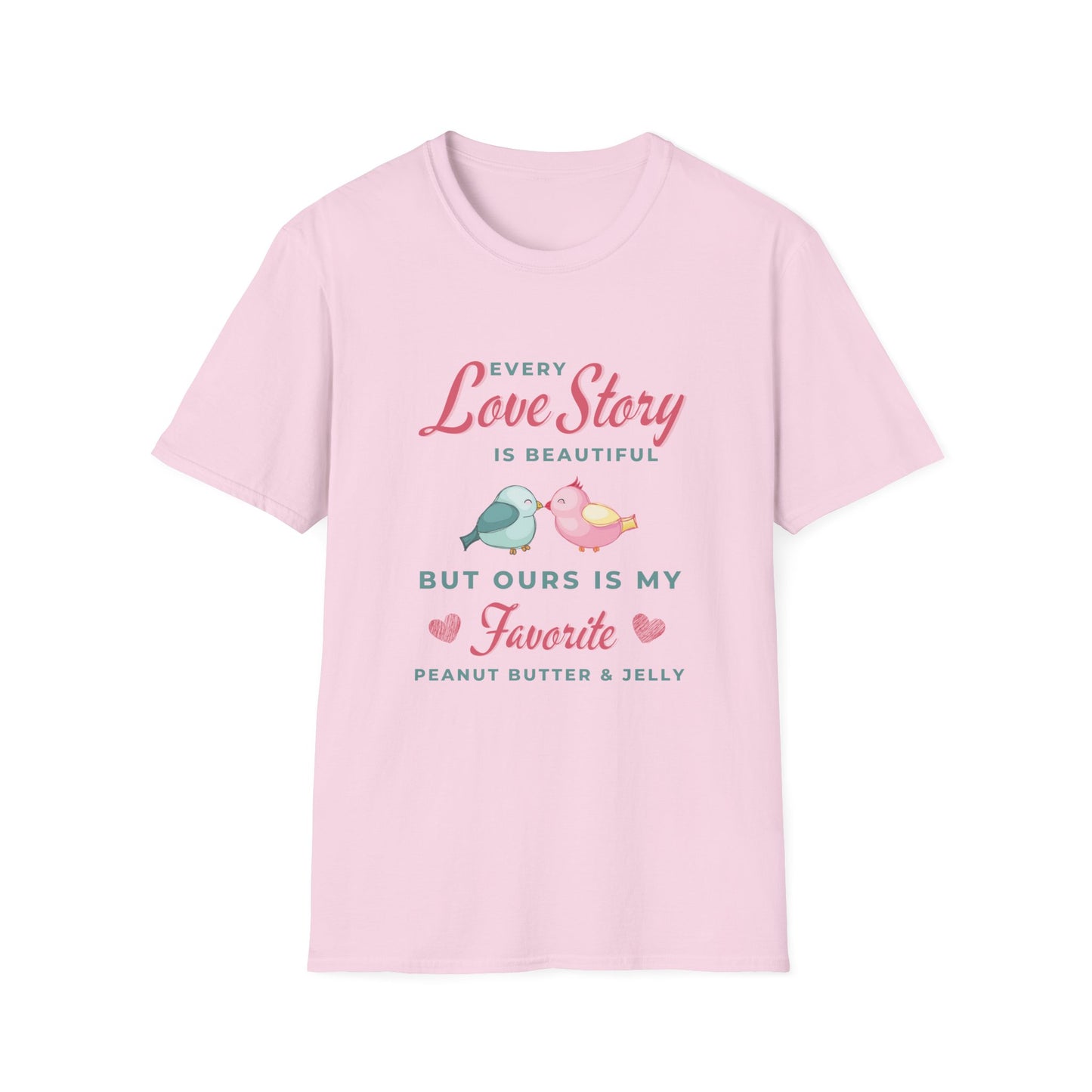 Cute Love Birds - Peanut Butter & Jelly Couple T-Shirt